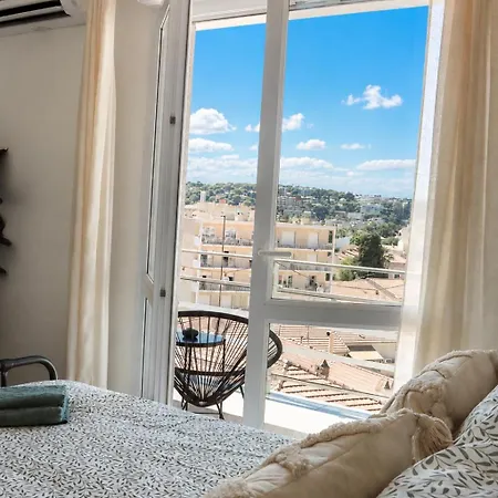 La Terrasse Du Cap - Near Monaco - Parking - Ac Appartement
