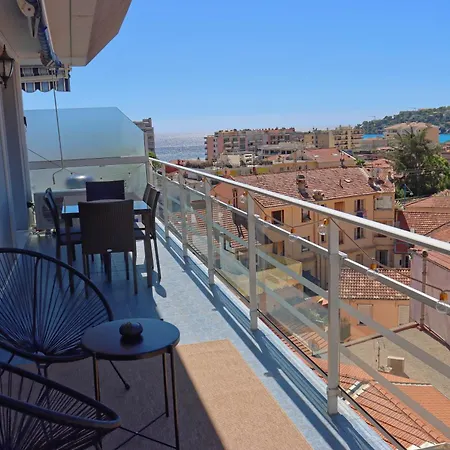 La Terrasse Du Cap - Near Monaco - Parking - Ac Appartement